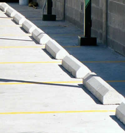 Precast Concrete Car Stops and Bumps in Wisconsin